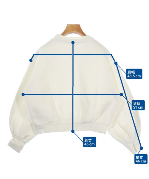 SLY（スライ）スウェット 白 サイズ:F レディース/2200641831027