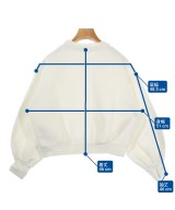 SLY（スライ）スウェット 白 サイズ:F レディース/2200641831027