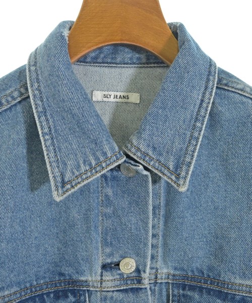 SLY（スライ）デニムジャケット 青 サイズ:F レディース/2200642430014