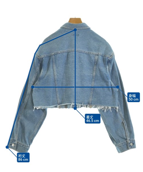 SLY（スライ）デニムジャケット 青 サイズ:F レディース/2200642430014