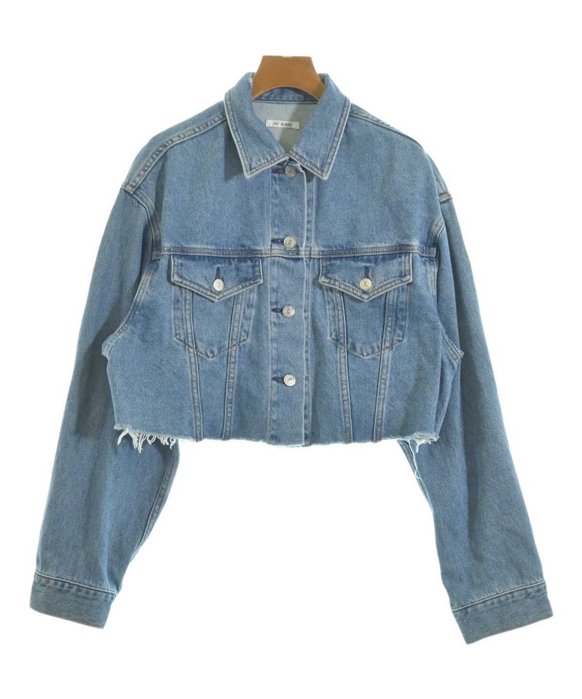 SLY（スライ）デニムジャケット 青 サイズ:F レディース/2200642430014
