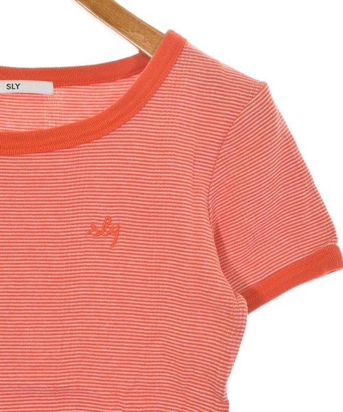 SLY（スライ）Tシャツ・カットソー オレンジ サイズ:F レディース/2200615453071