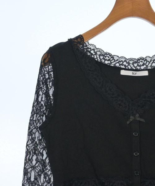 SLY（スライ）Tシャツ・カットソー 黒 サイズ:F レディース/2200627880124