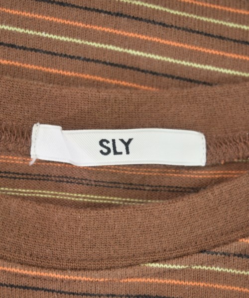SLY（スライ）Tシャツ・カットソー 茶 サイズ:F レディース/2200603638039