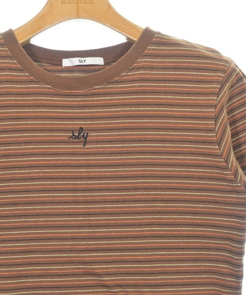 SLY（スライ）Tシャツ・カットソー 茶 サイズ:F レディース/2200603638039