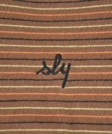 SLY（スライ）Tシャツ・カットソー 茶 サイズ:F レディース/2200603638039