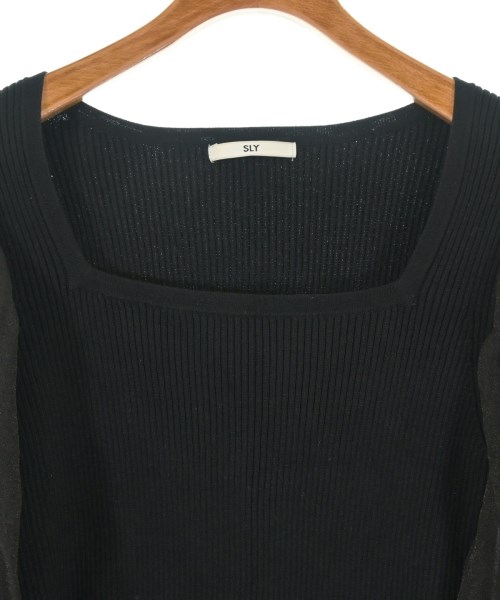 SLY（スライ）ニット・セーター 黒 サイズ:F レディース/2200619907037