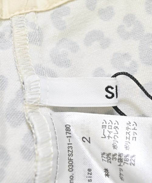 SLY（スライ）ショートパンツ 白 サイズ:2(M位) レディース/2200620590105