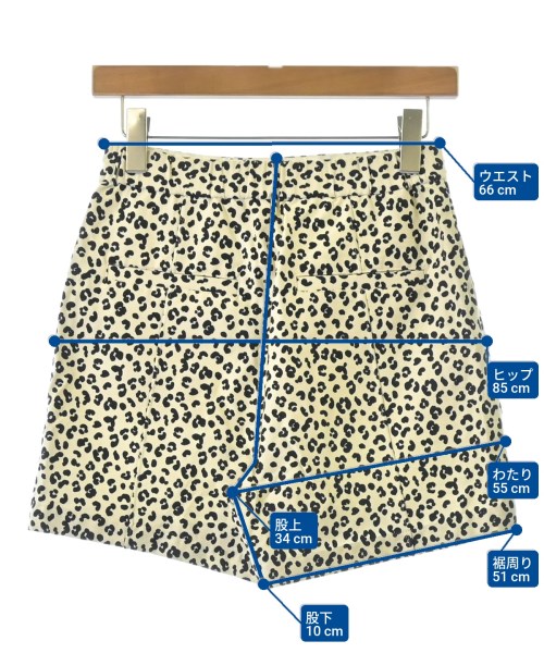 SLY（スライ）ショートパンツ 白 サイズ:2(M位) レディース/2200620590105