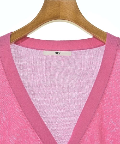SLY（スライ）カーディガン ピンク サイズ:F レディース/2200670859016