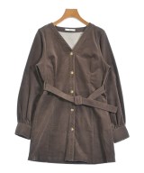 SLY（スライ）カジュアルシャツ 茶 サイズ:2(M位) レディース/2200673006011