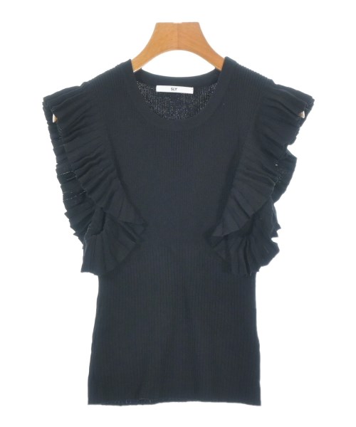SLY(スライ)ノースリーブ 黒 サイズ:F/2200669590128