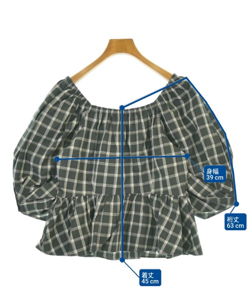 SLY（スライ）ブラウス グレー サイズ:F レディース/2200676913033