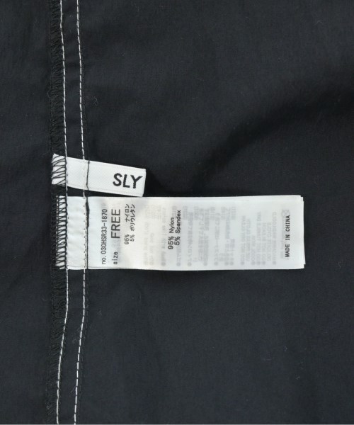 SLY（スライ）ワンピース 黒 サイズ:F レディース/2200677065243