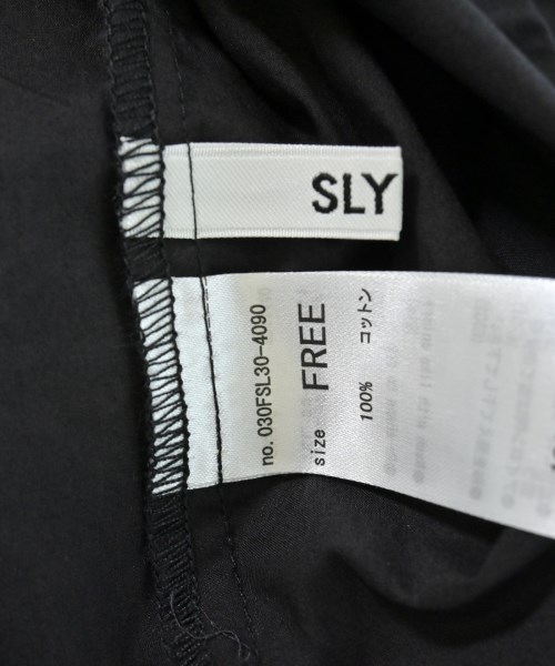 SLY（スライ）ブラウス 黒 サイズ:F レディース/2200694401109