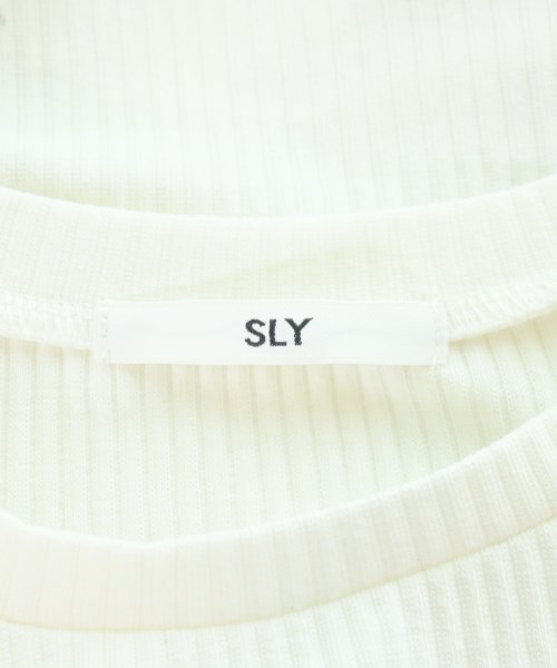 SLY（スライ）Tシャツ・カットソー 白 サイズ:F レディース/2200697572134