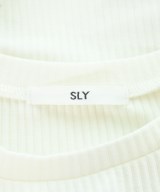 SLY（スライ）Tシャツ・カットソー 白 サイズ:F レディース/2200697572134
