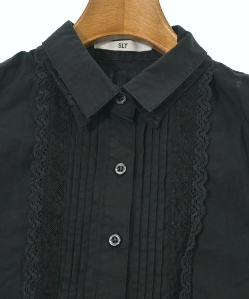 SLY（スライ）カジュアルシャツ 黒 サイズ:F レディース/2200645169195