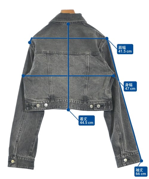 SLY（スライ）デニムジャケット 黒 サイズ:F レディース/2200660952048