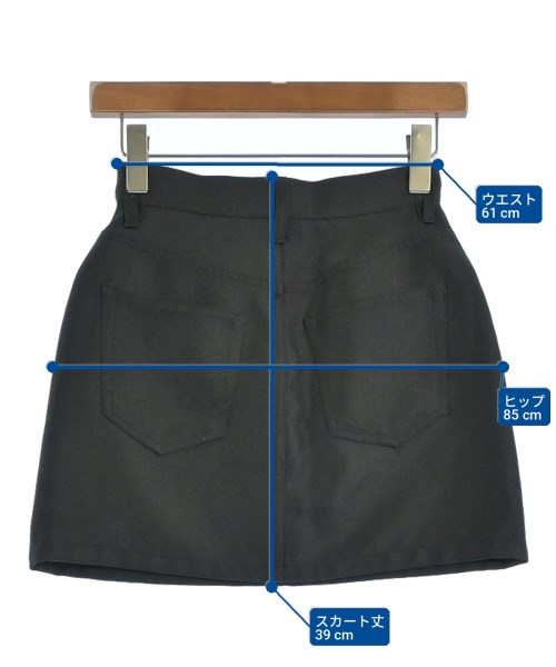 SLY（スライ）ミニスカート 黒 サイズ:0(XS位) レディース/2200708753095