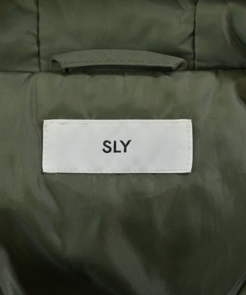 SLY（スライ）ミリタリーブルゾン カーキ サイズ:F レディース/2200637685054