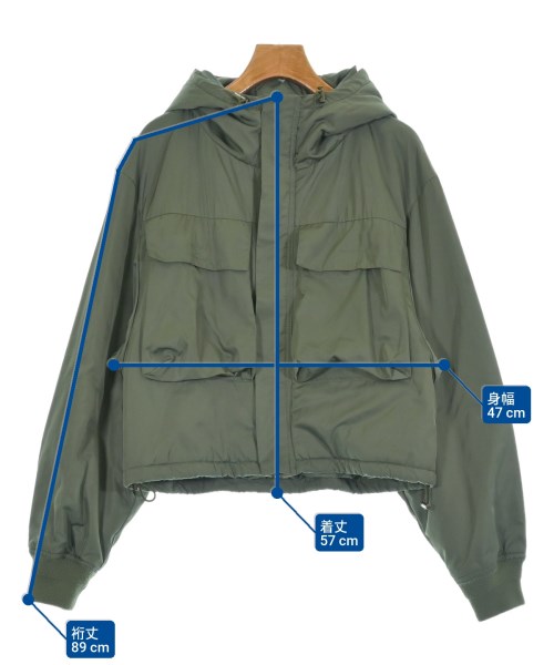 SLY（スライ）ミリタリーブルゾン カーキ サイズ:F レディース/2200637685054