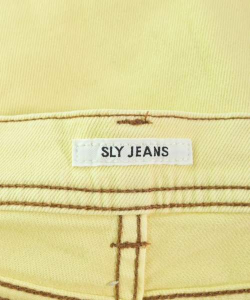 SLY（スライ）デニムパンツ 黄 サイズ:24(S位) レディース/2200651786010