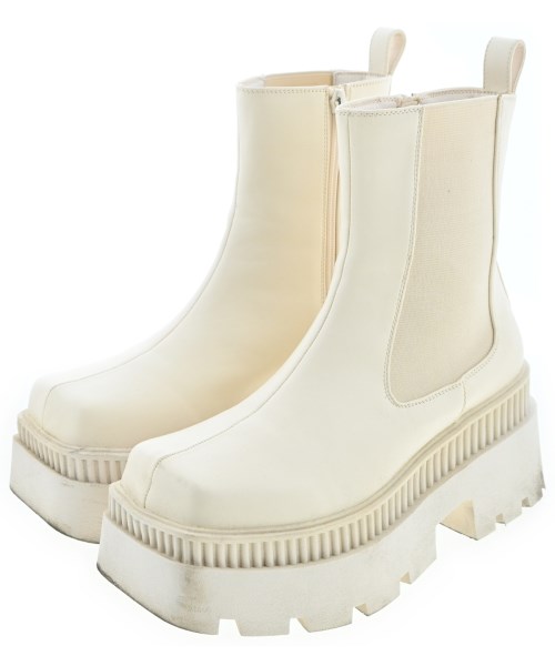 SLY(スライ)ブーツ 白 サイズ:L(24.5cm位)/2200658010156