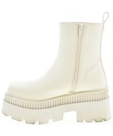 SLY（スライ）ブーツ 白 サイズ:L(24.5cm位) レディース/2200658010156