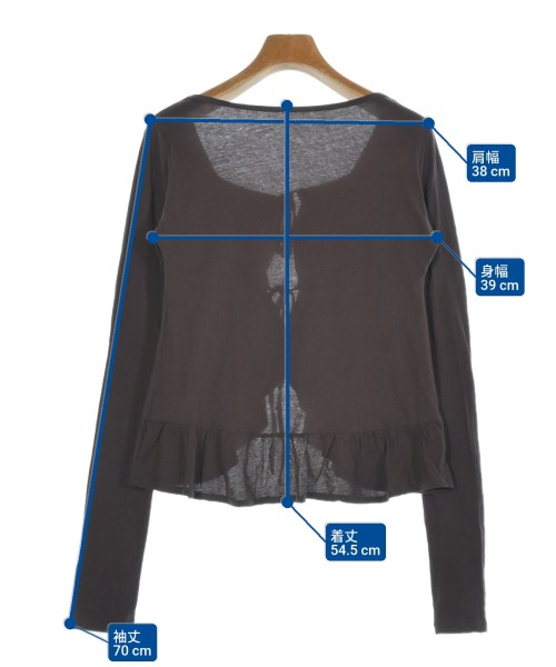 SLY（スライ）ブラウス 茶 サイズ:F レディース/2200665453038