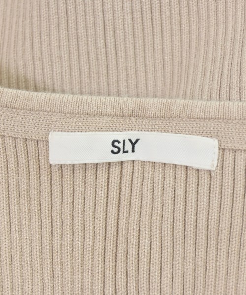 SLY（スライ）ニット・セーター ベージュ サイズ:F レディース/2200666503190