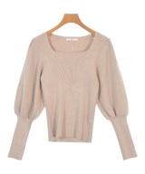 SLY（スライ）ニット・セーター ベージュ サイズ:F レディース/2200666503190