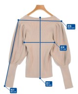 SLY（スライ）ニット・セーター ベージュ サイズ:F レディース/2200666503190