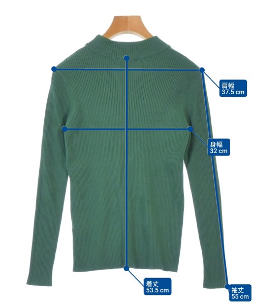 SLY（スライ）ニット・セーター 緑 サイズ:F レディース/2200666503220