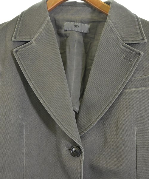 SLY（スライ）テーラードジャケット グレー サイズ:F レディース/2200666961013