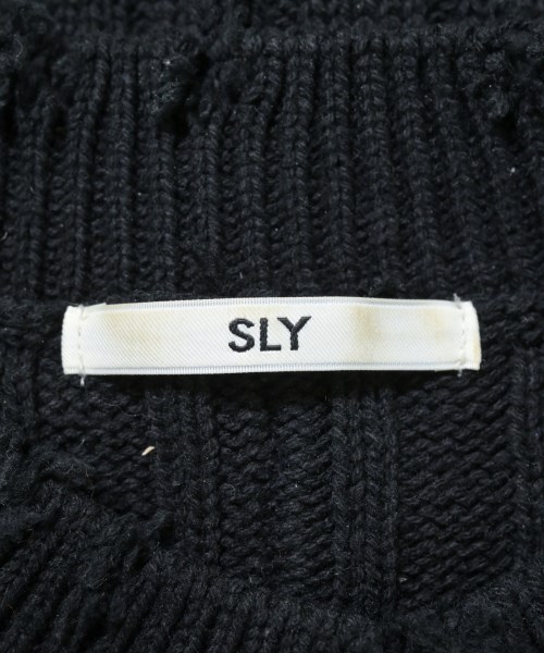 SLY（スライ）カーディガン 黒 サイズ:F レディース/2200669416039
