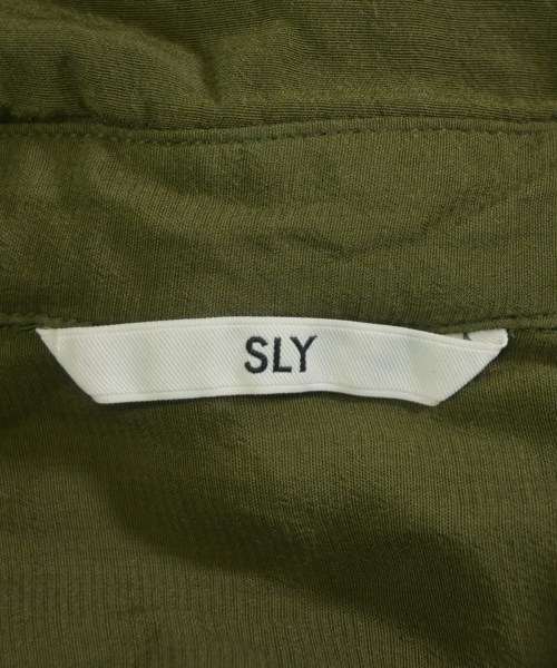 SLY（スライ）カジュアルシャツ カーキ サイズ:F レディース/2200725956011