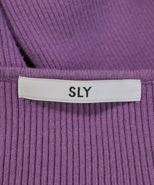 SLY（スライ）ニット・セーター 紫 サイズ:F レディース/2200685707043