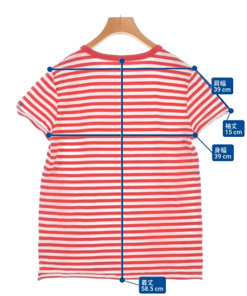 Calvin Klein Jeans（カルバンクラインジーンズ）Tシャツ・カットソー 赤 サイズ:S レディース/2200671032104