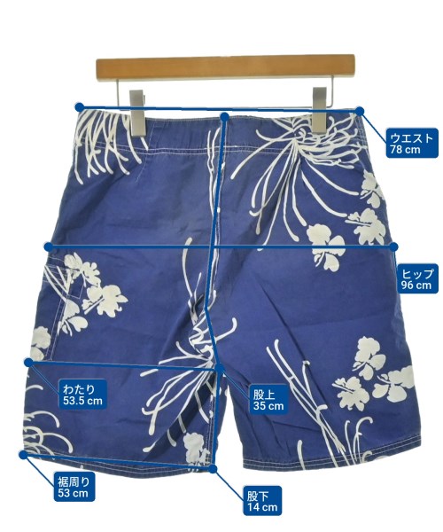 ever（エバー）ショートパンツ 青 サイズ:30(M位) メンズ/2200662239062