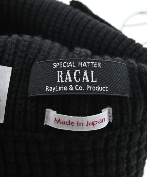 Racal（ラカル）ニットキャップ・ビーニー 黒 サイズ:- レディース/2200648661030