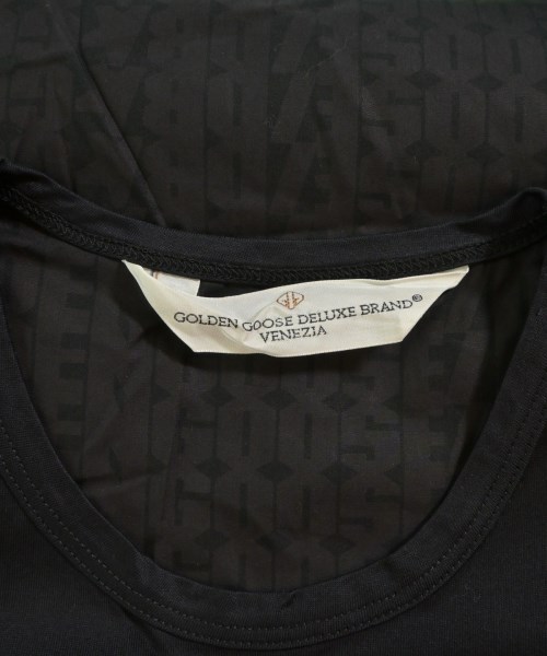 GOLDEN GOOSE（ゴールデングース）Tシャツ・カットソー 黒 サイズ:XS メンズ/2200560410402