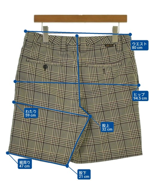 GOLDEN GOOSE（ゴールデングース）ショートパンツ ベージュ サイズ:-(M位) メンズ/2200642091017