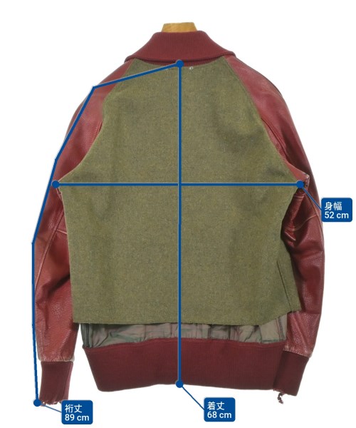 GOLDEN GOOSE（ゴールデングース）ブルゾン 緑 サイズ:S メンズ/2200642441065