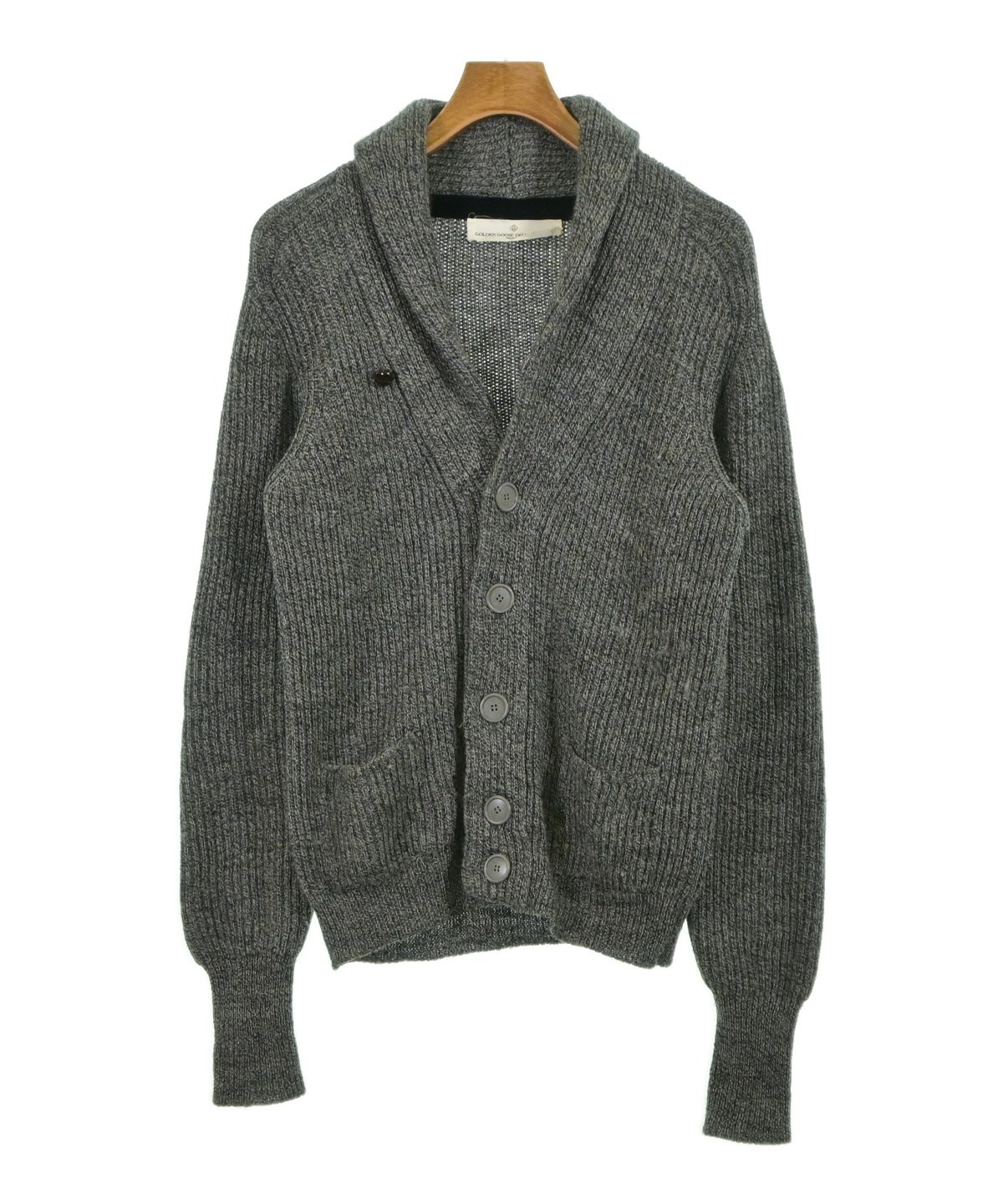 ゴールデングース　カーディガン　グレー　Sサイズ GOLDEN GOOSE（ゴールデングース）カーディガン グレー サイズ:S