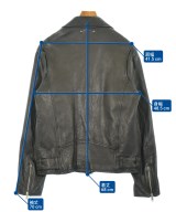 GOLDEN GOOSE（ゴールデングース）ライダース 黒 サイズ:52(XXL位) メンズ/2200609149065