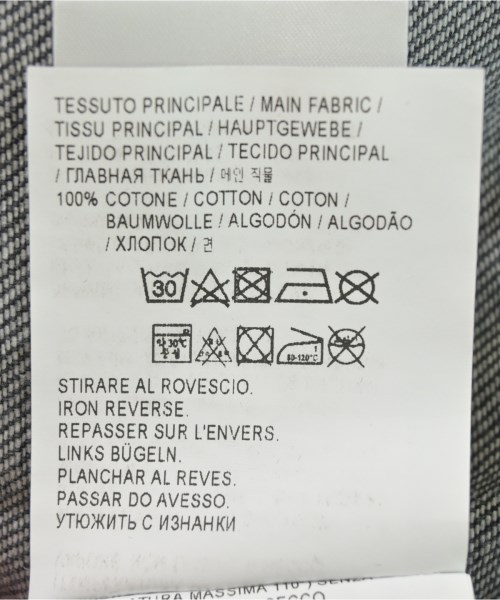 GOLDEN GOOSE（ゴールデングース）デニムジャケット グレー サイズ:50(XL位) メンズ/2200619288013