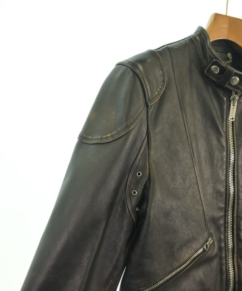 GOLDEN GOOSE（ゴールデングース）ライダース 黒 サイズ:XS メンズ/2200620884068