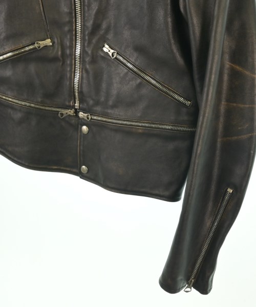 GOLDEN GOOSE（ゴールデングース）ライダース 黒 サイズ:XS メンズ/2200620884068