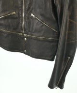 GOLDEN GOOSE（ゴールデングース）ライダース 黒 サイズ:XS メンズ/2200620884068